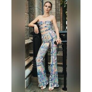 OCEANUS EDEN Zodiac Constellation GLITTER JUMPSUIT small $450